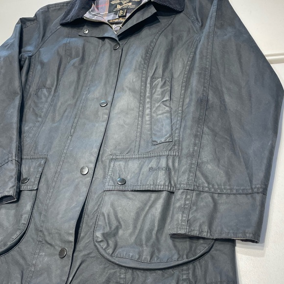 Barbour Beadnell Women’s size 6 waxed canvas Jacket - Picture 6 of 16